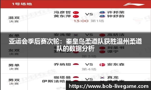 亚运会季后赛次轮：秦皇岛柔道队获胜温州柔道队的数据分析
